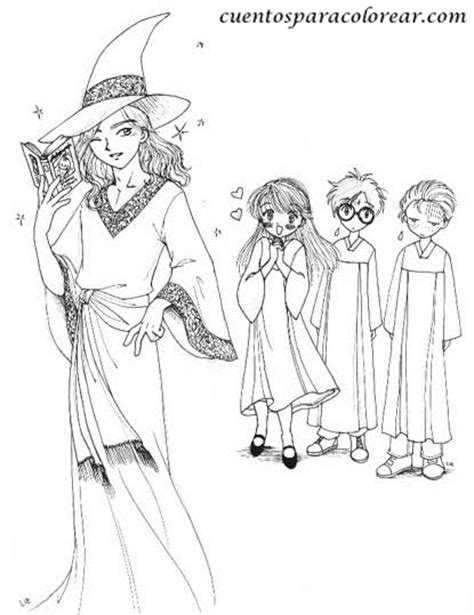 Dibujos para colorear Harry Potter