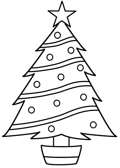 Dibujos para colorear la navidad pino | Estrellas para ...