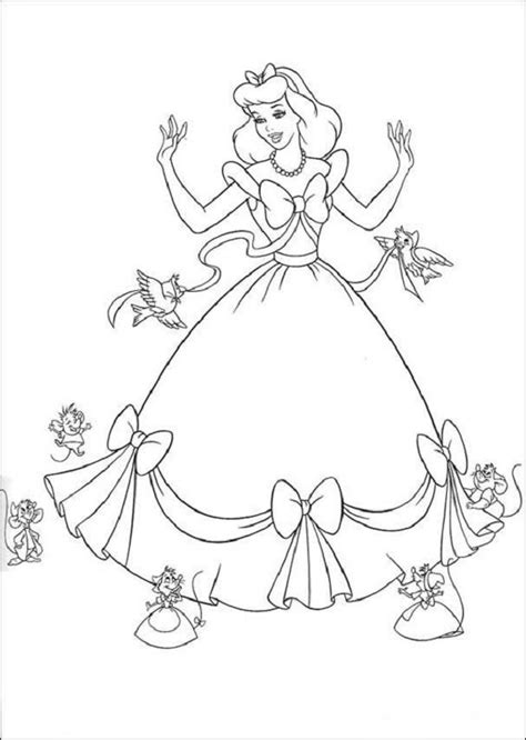 Dibujos para colorear Princesas   Dibujos para colorear