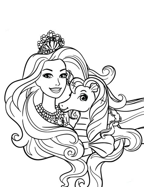 Dibujos para Pintar de Princesas para Imprimir y Colorear ...