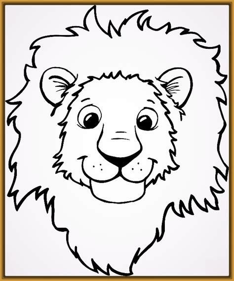 Dibujos Para Pintar de Tigres y Leones Para Colorear ...