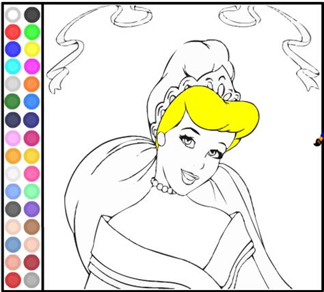 Dibujos para pintar online de Disney: Aurora, la bella ...
