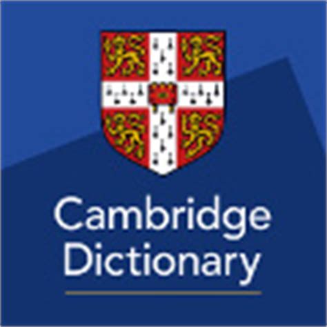 Diccionario Cambridge Inglés y Tesauro gratuitos