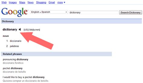 Diccionario de Google | Baluart.NET