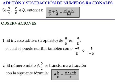 Diccionario Matematicas: Operatoria en Q