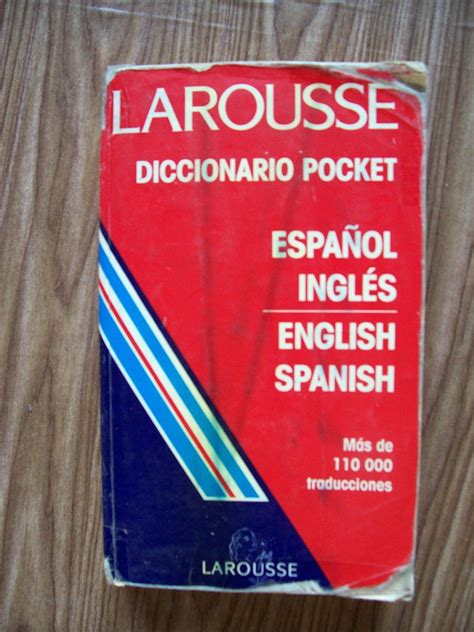 Diccionario Pocket Español Inglés 616 Pág edi larousse pm0 ...