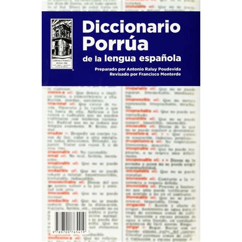 Diccionario porrua de la lengua española