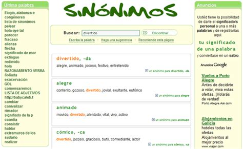 Diccionarios de sinónimos y antónimos online