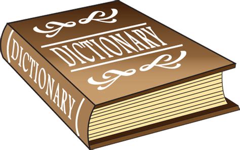 Dictionary cliparts