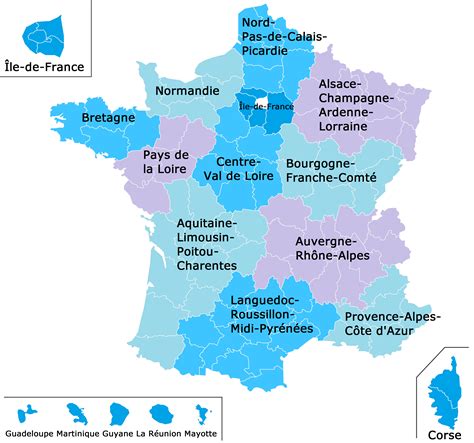 Die Neue Regionen von Frankreich | Was ist los in Frankreich