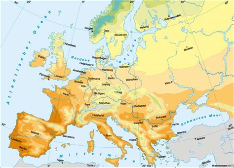Diercke Weltatlas   Kartenansicht   Europa ...