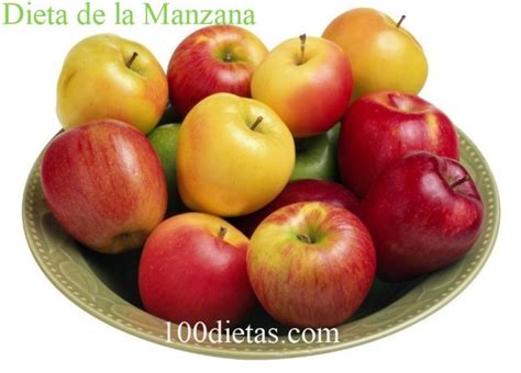 Dieta de la manzana, para perder peso rápidamente | 100 Dietas