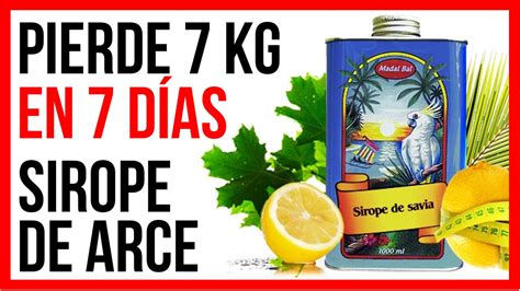 Dieta del Sirope de Arce   Miel de maple   Jarabe de Arce ...