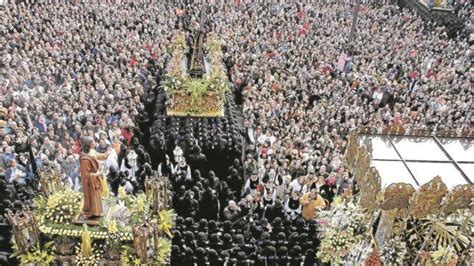 Diez procesiones multitudinarias en la Semana Santa de las ...