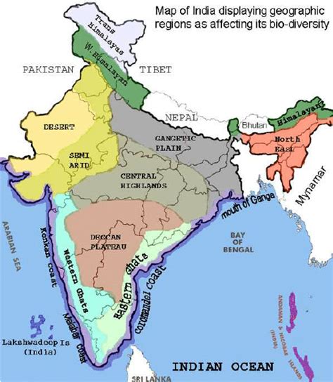 Different Geographical regions of India   | Download ...