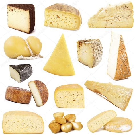 Different kinds of Italian cheese — Stock Photo ...