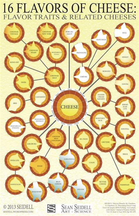 Different Types of Cheese: 12 Cheese Infographics