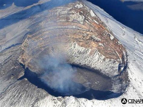 Difunden imágenes de cráter del Popocatépetl | Excélsior