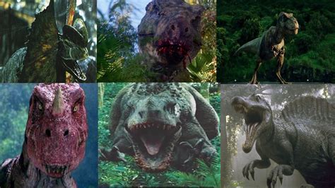 Dilo vs Buck T Rex vs Rexy vs Ceratosaurus vs I Rex vs ...