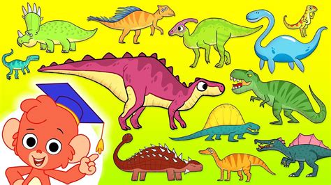 Dinosaur ABC | learn alphabet with 26 JURASSIC CARTOON ...