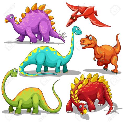 Dinosaur clipart dinasour   Pencil and in color dinosaur ...