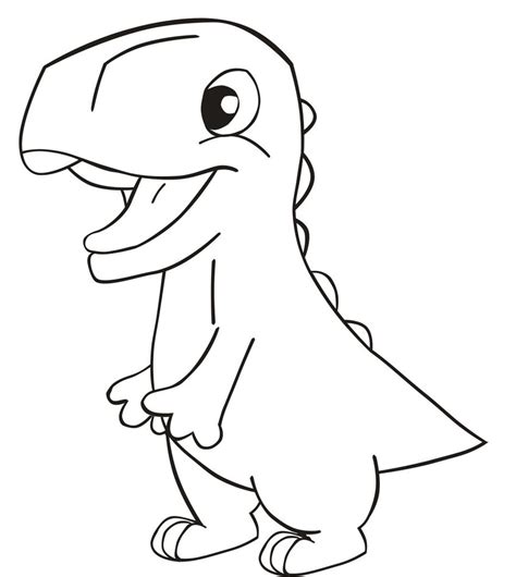 Dinosaur Line Drawing   Cliparts.co