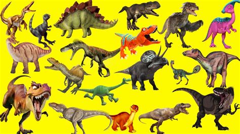 Dinosaur Name and Sounds | Dinosaurs Cartoon Amazing Leanr ...
