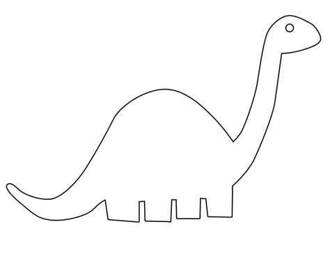 Dinosaur Template For Preschool   Template Update234.com ...