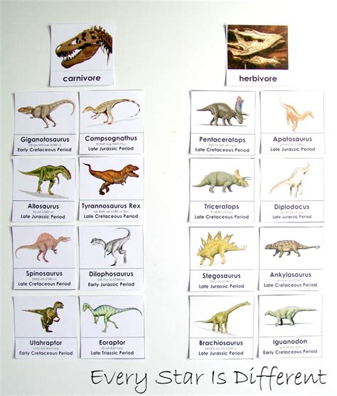 Dinosaur Unit 3 with FREE Printables   Every Star Is Different