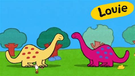 Dinosaurio   Louie dibujame un dinosaurio | Dibujos ...