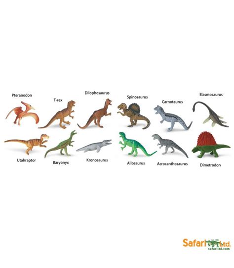 Dinosaurios Carnívoros en Miniatura   Montessori para todos