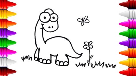 Dinosaurios Dibujos para colorear | Dibujar dinosaurios ...