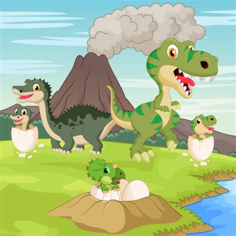 Dinosaurios juego para niños pequeños y niños : descubrir ...