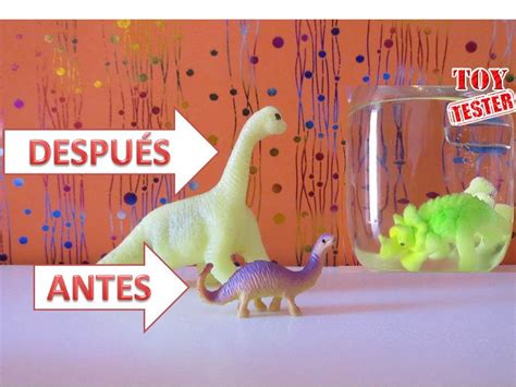 Dinosaurios mágicos que crecen en agua | Videos de ...