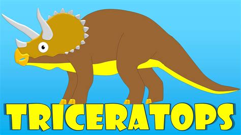 Dinosaurios para niños: El triceratops   El Triceratops ...