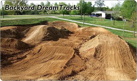 dirt bike track in backyard | Advice on Pit bike track ...