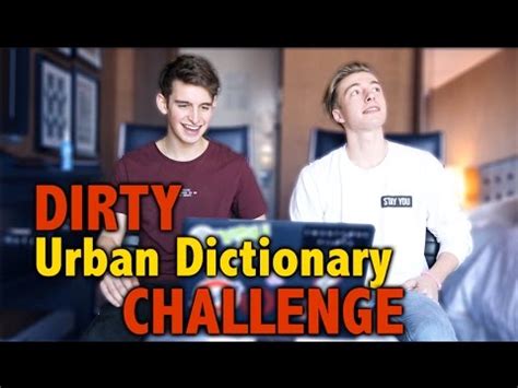 DIRTY Urban Dictionary Challenge   YouTube