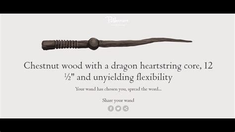 Discover your wand   Test Pottermore   YouTube