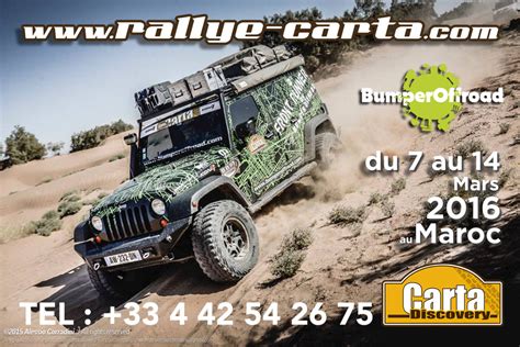 Discovery Rallye Carta 2016, un raid au rythme d’un rallye ...