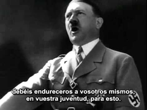 Discurso de Adolf Hitler a los jóvenes alemanes   YouTube