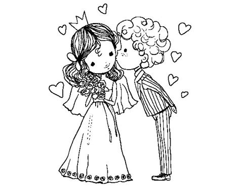 Disegno di Matrimonio del principe e la principessa da ...