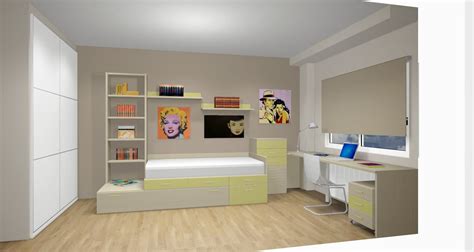 Diseño de cuartos o dormitorios juveniles