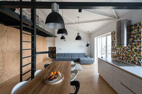 Diseño de departamento loft con plano | Construye Hogar