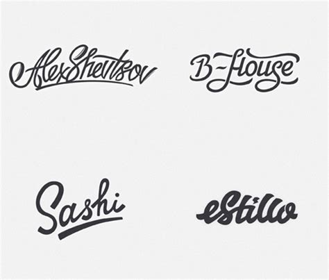 diseño de letras para logos