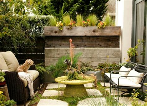 Diseño de patios y jardines pequeños   75 ideas interesantes