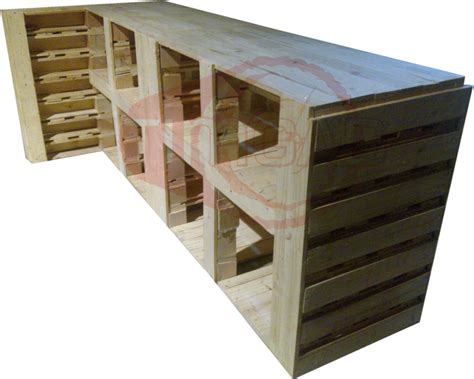 Diseño muebles con palets de madera