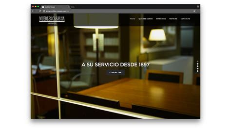 Diseño web muebles Casas en Barcelona   Agencia Effortsl.Net