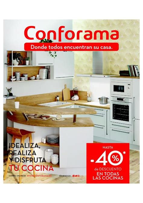 Diseños de cocina: Catálogo Conforama cocinas 2018 ...