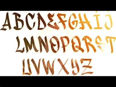 Diseños de letras para tatuar   YouTube