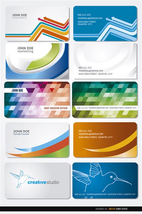 Diseños de tarjeta de presentación de negocios | Descargar ...